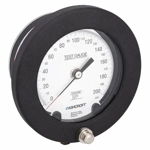 ASHCROFT 45-1082AS 02L 200 PSI Pressure Gauge 0 To 200 Psi 4-1/2in | AB9TDX 2F008