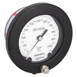 ASHCROFT 45-1082PS 02L 1000 Pressure Gauge 0 To 1000 Psi 4-1/2in | AB9TEG 2F022