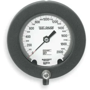 ASHCROFT 451082PS02L2MC4 Pressure Gauge 0 To 2000 Psi 4-1/2in | AC3BXM 2RFD7