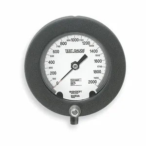 ASHCROFT 451082PS02L2MC4 Pressure Gauge 0 To 2000 Psi 4-1/2in | AC3BXM 2RFD7