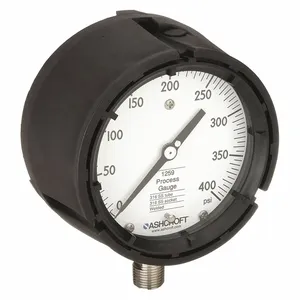 ASHCROFT 451259SD04L400# Pressure Gauge 0 To 400 Psi 4-1/2in | AE6HEM 5RYA9