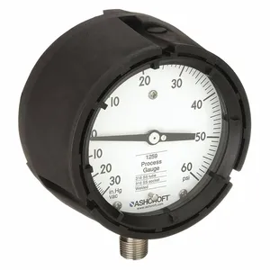 ASHCROFT 451259SD04LV/60# Compound Gauge 30 Hg To 60 Psi 4-1/2in | AE6HAD 5RXZ9