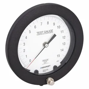 ASHCROFT 60-1082AS 02L 15 PSI Pressure Gauge 0 To 15 Psi 6 Inch 1/4 Inch Npt | AB9TEZ 2F157