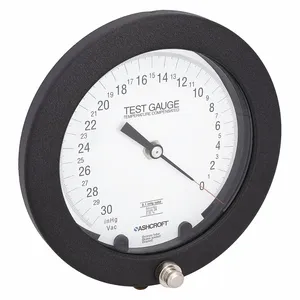 ASHCROFT 60-1082AS 02L VAC Vacuum Gauge 30 Hg To 0 6 Inch 1/4 Inch Npt | AB9TFF 2F169