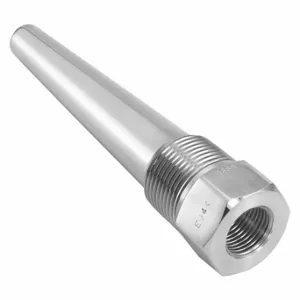 ASHCROFT 10W0750HT260C Threaded Thermowell, Stainless Steel | CN8ZCV 61VE39