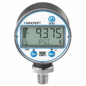 ASHCROFT DG2531L0NAM02L200#&V-XCYLM Digital Test Pressure Gauge, -30 To 0 To 200 Inch Hg/PSI, Liquids & Gases, Dg25 | CN8XQN 488V97