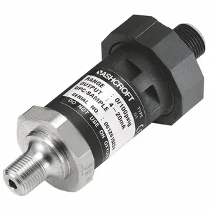 ASHCROFT G17M0142EW300# Pressure Transmitter, 0 PSI To 300 PSI, 4 To 20Ma Dc, 4-Pin M12 Connector | CN8YQL 5DDY7