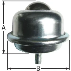 ASHLAND CONVEYOR BT S 3/8-16 1.5DIA 250 SS/CS Ball Transfer Stud Ball Diameter 1 1/2In | AC3UQU 2WHD7