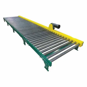 ASHLAND CONVEYOR CDLR16F10S05 27EW CN51A3 30 Powered Roller Conveyor, 27 Inch Between Frame Width, 10 ft Length, 5 Inch Roller Spacing | CN8ZHT 45VY53