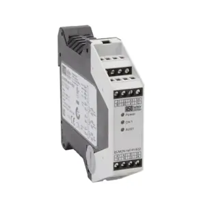 ASO SAFETY SOLUTIONS 1114-0210 Safety Relay, Safety Mat/Edges, 1-Channel, 24 VAC/VDC Or 120 VAC, 2 N.O. Safety Output | CV7XHK