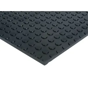 ASO SAFETY SOLUTIONS 1602-4103 Safety Contact Mat, 36 x 36 Inch Size, Straight Edge, 24 VAC/VDC Operating Voltage | CV7TJP