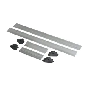 ASO SAFETY SOLUTIONS 2010-0122 Contact Mat Trim Kit, Aluminum | CV7QVG