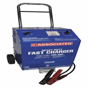 ASSOCIATED EQUIP 6012AGM Battery Charger, Wheeled, Automatic, 6VDC And 12VDC | CH6KLB 55CN46