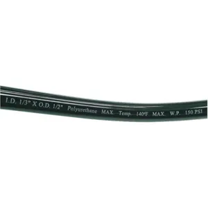 ATP 1PBN3 Tubing 1/3in Id x 1/2 Inch Outer Diameter 100 Feet Black | AB2WEF PU532BG / 2LZH9