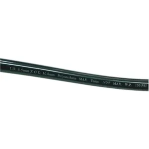 ATP 1PBT2 Tubing 6.5mm Id x 10mm Outer Diameter 100 Feet Black | AB2WFA PU10MB-BK / 1PBV4