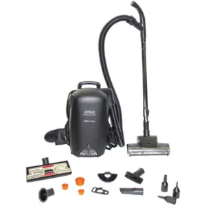 ATRIX INTERNATIONAL BP50-G Backpack Vacuum Cleaner 6 Quart 1 Hp 12a | AF7GYE 21AD04