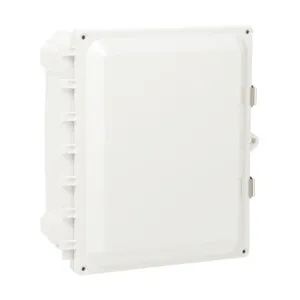 ATTABOX AH1084SS Enclosure, 10 x 8 x 4 Inch Size, Wall Mount, Polycarbonate Light Gray | CV7JTT