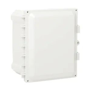 ATTABOX AH1086 Enclosure, 10 x 8 x 6 Inch Size, Wall Mount, Polycarbonate Light Gray | CV7JTU