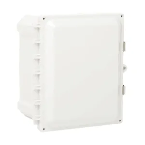 ATTABOX AH1086SS Enclosure, 10 x 8 x 6 Inch Size, Wall Mount, Polycarbonate Light Gray | CV7JTX