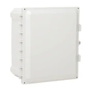 ATTABOX AH12106 Enclosure, 12 x 10 x 6 Inch Size, Wall Mount, Polycarbonate Light Gray | CV7JTY