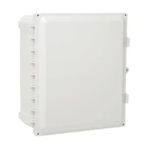 ATTABOX AH14126 Enclosure, 14 x 12 x 6 Inch Size, Wall Mount, Polycarbonate Light Gray | CV7JUC