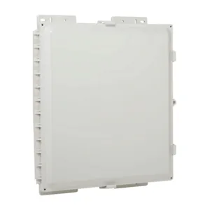 ATTABOX AH18164 Enclosure, 18 x 16 x 4 Inch Size, Wall Mount, Polycarbonate Light Gray | CV7JUQ