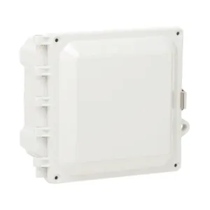 ATTABOX AH664SS Enclosure, 6 x 6 x 4 Inch Size, Wall Mount, Polycarbonate Light Gray | CV7JVG