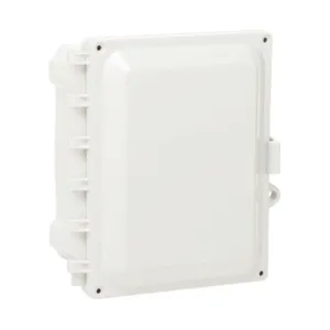 ATTABOX AH864 Enclosure, 8 x 6 x 4 Inch Size, Wall Mount, Polycarbonate Light Gray | CV7JVH