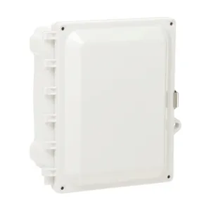 ATTABOX AH864SS Enclosure, 8 x 6 x 4 Inch Size, Wall Mount, Polycarbonate Light Gray | CV7JVL