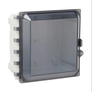 ATTABOX AH884CSS Enclosure, 8 x 8 x 4 Inch Size, Wall Mount, Polycarbonate Light Gray | CV7JVP