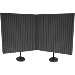 AURALEX DESKMAX Acoustic Panels 2 Feet Width 2 Feet Length PK2 | AG9DEQ 19MP55