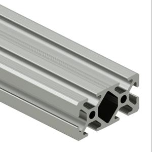 SURE FRAME 1020C Standard T-Slotted Rail, Silver, 6063-T6 Anodized Aluminum Alloy, Cut To Length | CV7WWQ