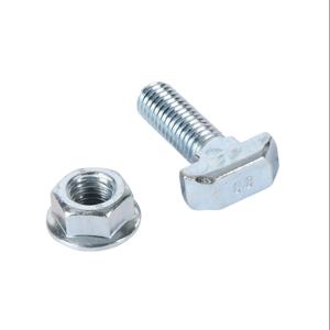 FATH 118590 Hammer Screw, Silver, M8-1.25 x 25mm, Zinc Plated Steel, Slot Size 10 | CV7YEC