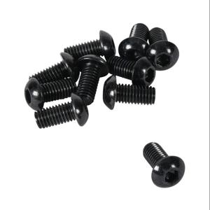 FATH 151183 Socket Cap Screw, Gloss Black, M8-1.25 x 16mm, Zinc Plated Steel, Pack Of 10 | CV7YEF