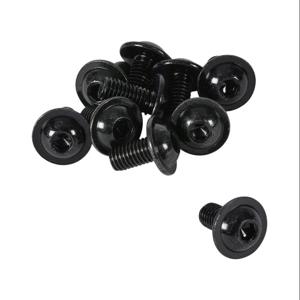 FATH 151184 Head Socket Cap Screw, Gloss Black, M8-1.25 x 16mm, Zinc Plated Steel, Pack Of 10 | CV7YEG