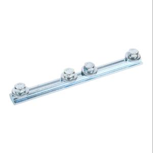 FATH 151248 Connecting Strip, Silver, Zinc Plated Steel, Slot Size 10 | CV7ZWF