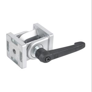 FATH 151254 Pivot Joint With Locking Handle, Silver, 178-Deg. Adjustable, 2 Holes, Die-Cast Zinc | CV7PZA