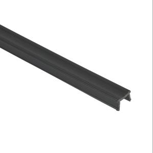 FATH 151272 Cover Profile, Black, 2000mm, Polypropylene, Slot Size 10, Pack Of 25 | CV7VVU