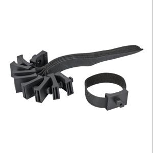 FATH 151279 Hook And Loop, Black, 6 x 20 x 200mm, Glass-Filled Nylon/Polypropylene, Pack Of 10 | CV7TFH