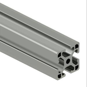 SURE FRAME 1515CL Light T-Slotted Rail, Silver, 6063-T6 Anodized Aluminum Alloy, Cut To Length | CV7WWU
