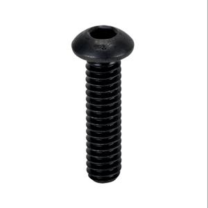 FATH 161052 Socket Cap Screw, Black, 1/4-20 Unc x 1 Inch Size, Zinc Plated Steel, Pack Of 10 | CV7YEP