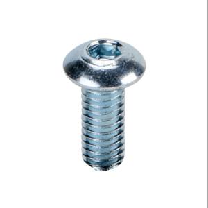 FATH 161056 Socket Cap Screw, Silver, M4-0.7 x 10mm, Zinc Plated Steel, 6/8/10 Slot Size, Pack Of 10 | CV7YEU