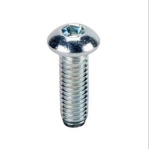 FATH 161062 Socket Cap Screw, Silver, M6-1.0 x 18mm, Zinc Plated Steel, 6/8/10 Slot Size, Pack Of 10 | CV7YEY