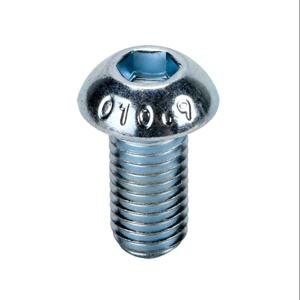 FATH 161071 Socket Cap Screw, Silver, M12-1.75 x 25mm, Zinc Plated Steel, Slot Size 10, Pack Of 10 | CV7YFG