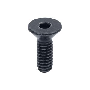 FATH 161073 Flat Head Socket Cap Screw, Black, 8-32 Unf x 1/2 Inch Size, Zinc Plated Steel, Pack Of 10 | CV7YFJ