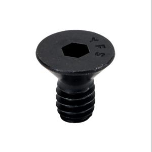FATH 161074 Flat Head Socket Cap Screw, Black, 1/4-20 Unc x 1/2 Inch Size, Pack Of 10 | CV7YFK