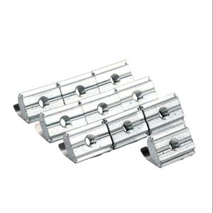 FATH 161116 Roll-In Nut, Silver, M4-0.7, Zinc Plated Steel, Slot Size 8, Pack Of 10 | CV7UJJ