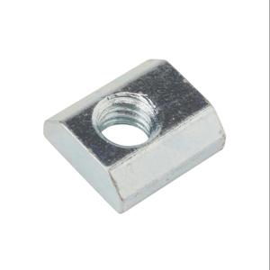 FATH 162885 Slide-In Nut, Silver, M8-1.25, Zinc Plated Steel, Slot Size 8, Pack Of 10 | CV7UKA
