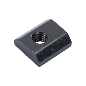 FATH 162904 Slide-In Nut, Black, 1/4-20 Unc, Zinc Plated Steel, Slot Size 8, Pack Of 10 | CV7UKF
