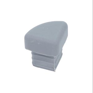 FATH 162932 Cover Cap, Gray, 8 x 15mm, Thermoplastic Rubber, Slot Size 8, Pack Of 10 | CV7EZM